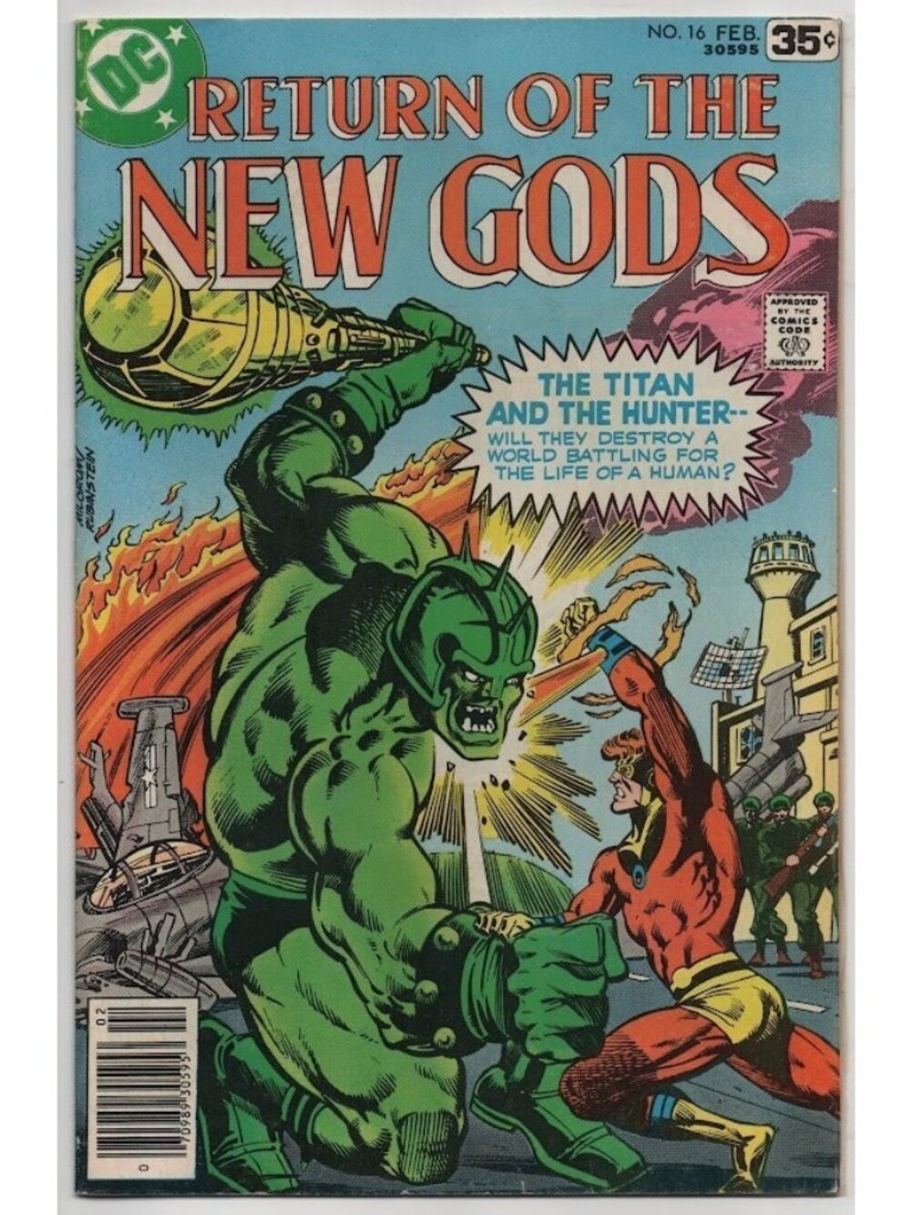 Return of the New Gods 16 DC Comics 1978 FN/VF 7.0